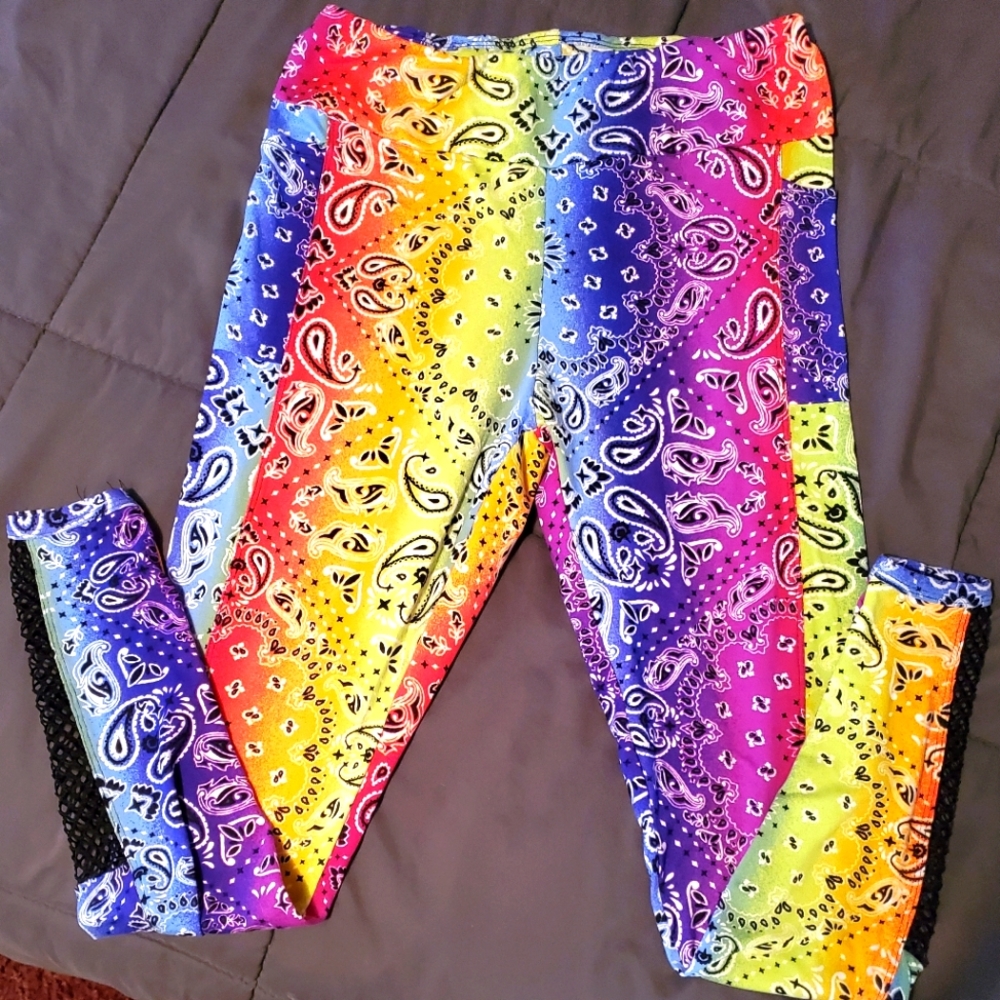 Colorful leggings size 1x